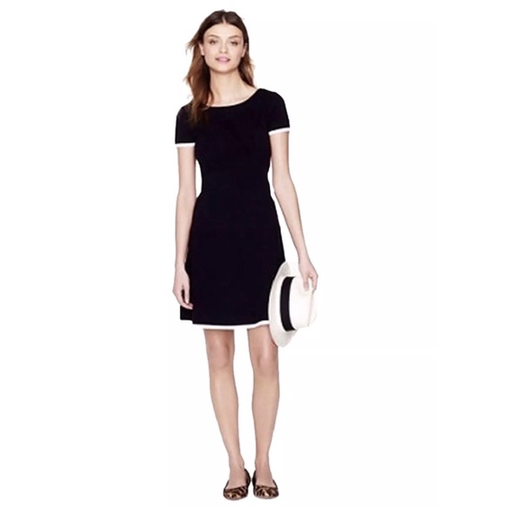 J. Crew Dresses & Skirts - 🎉SOLD🎉J. Crew Tipped Gamine Ponte Knit Dress